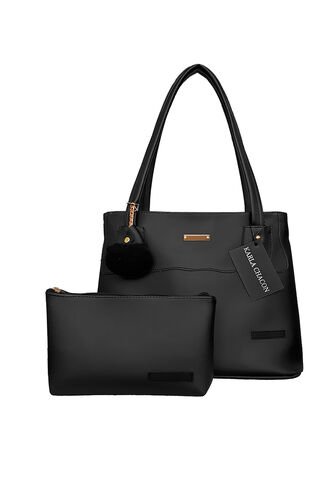 Bolso Dama Cartera Mujer Karla Chacon Gema Negro KARLA CHACON
