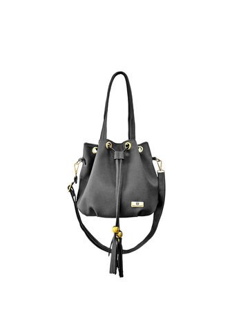 Bolso Cartera Mujer Dama Karla Chacon Iris Negro KARLA CHACON