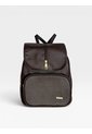 Morral Casual Doble Compartimento Con Solapa Karla Chacon de KARLA CHACON