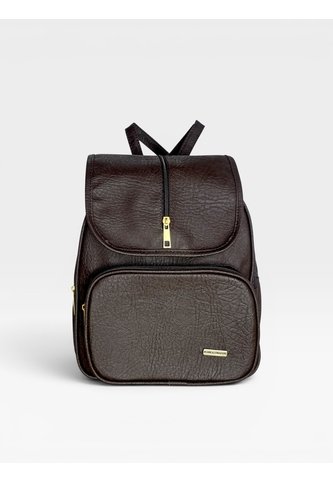 Morral Casual Doble Compartimento Con Solapa Karla Chacon KARLA CHACON