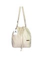 Bolso Manos Libres De Dama Mujer Karla Chacon Nena Beige de KARLA CHACON