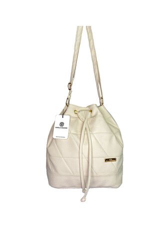 Bolso Manos Libres De Dama Mujer Karla Chacon Nena Beige KARLA CHACON