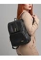 Morral Casual Doble Compartimento Con Solapa Karla Chacon de KARLA CHACON