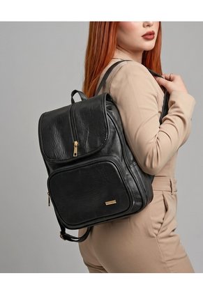 Morral Casual Doble Compartimento Con Solapa Karla Chacon