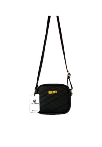 Bolso Manos Libres De Dama Mujer Karla Chacon Sade Negro KARLA CHACON