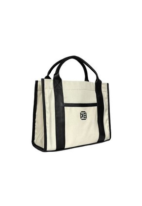 Bolso Dama Cartera Mujer Doble Funcion Eidy Beige
