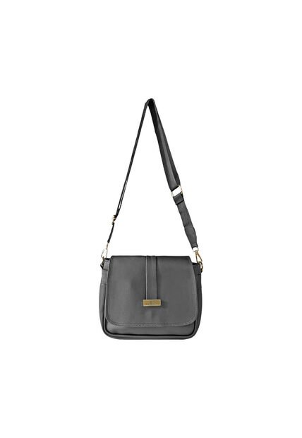 Bolso Manos Libres De Dama Mujer Karla Chacon Lady Negro