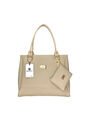 Bolso Dama Cartera Mujer Karla Chacon Crez Beige de KARLA CHACON