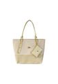 Bolso Tote Elegante Para Mujer Con Monedero Karla Chacon Gala Beige de KARLA CHACON
