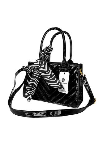 Bolso Cartera Mujer Dama Karla Chacon Issa Negro KARLA CHACON