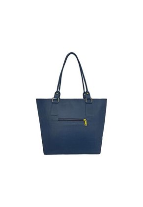 Set De Bolsos Para Mujer Bolso Tote Mila + Bolso Manos Libres Nova + Monedero Karla Chacon Azul