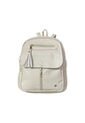 Bolso Maletin Morral Casual Pequeño Karla Chacon Fabi Beige de KARLA CHACON