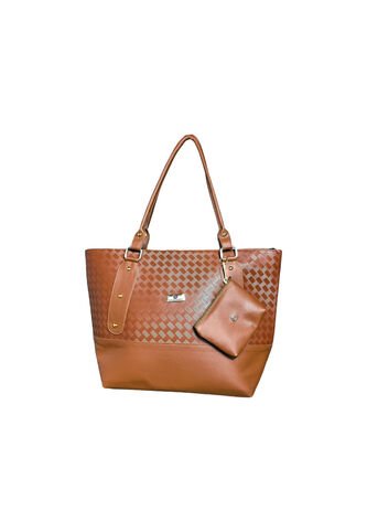 Bolso Tote Elegante Para Mujer Con Monedero Karla Chacon Gala Cafe KARLA CHACON