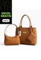 Set De Tres Piezas Combo Tote + Manos Libres + Monedero Karla Chacon de KARLA CHACON