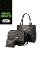 Set De Bolsos Para Mujer Bolso Tote, Bolso Manos Libres, Monedero Karla Chacon de KARLA CHACON