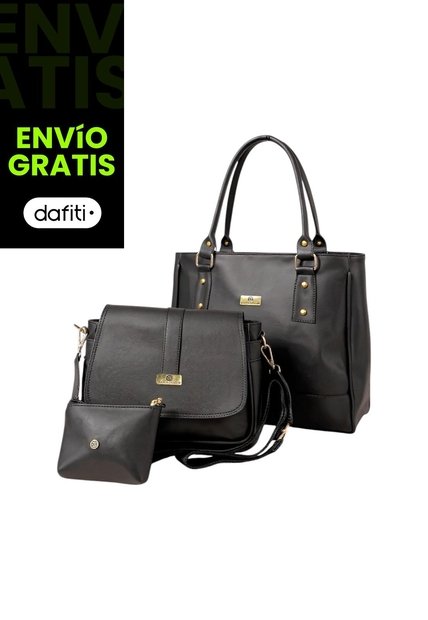 Set De Bolsos Para Mujer Bolso Tote, Bolso Manos Libres, Monedero Karla Chacon