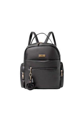 Morral Casual Mediano De Dama Mujer Karla Chacon Naty Negro KARLA CHACON