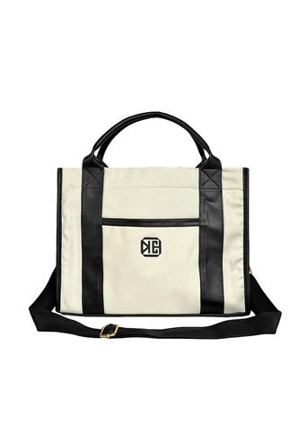 Bolso Mochila Dama Cartera Mujer Doble Función Eidy Beige KARLA CHACON