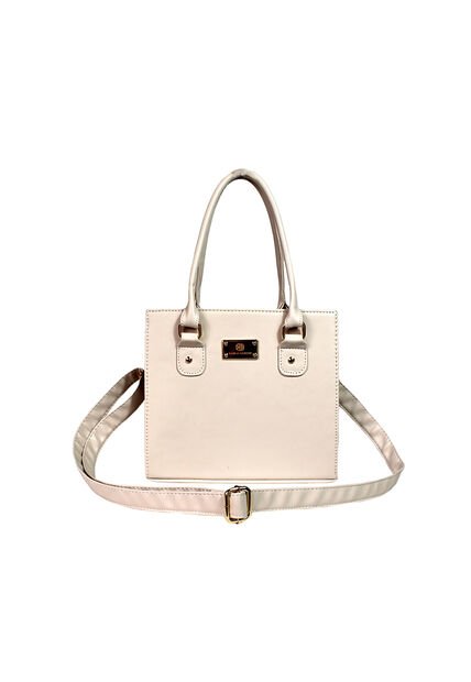 Bolso Doble Funcion De Dama Mujer Karla Chacon Jess Beige