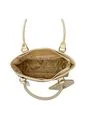 Bolso Dama Cartera Con Monedero Mujer Karla Chacon Crez Beige de KARLA CHACON