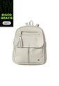 Morral Casual Pequeño Karla Chacon Fabi Beige de KARLA CHACON