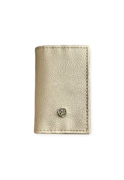 Billetera Delgada Portadocumentos Tarjetero Karla Chacon Aime Doradoo