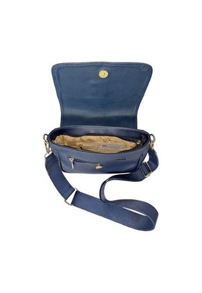 Bolso Manos Libres De Dama Mujer Karla Chacon Lady Azul