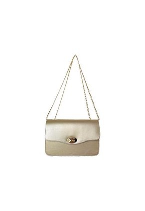 Bolso Dama Cartera Mujer Karla Chacon Diva Dorado