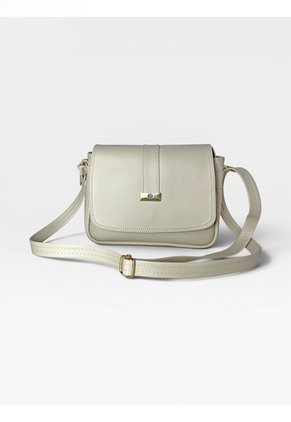 Bolso Manos Libres De Dama Mujer Karla Chacon Lady Beige