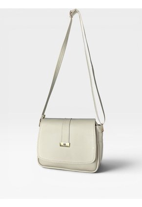 Bolso Manos Libres De Dama Mujer Karla Chacon Lady Beige
