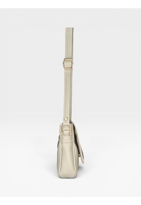 Bolso Manos Libres De Dama Mujer Karla Chacon Lady Beige