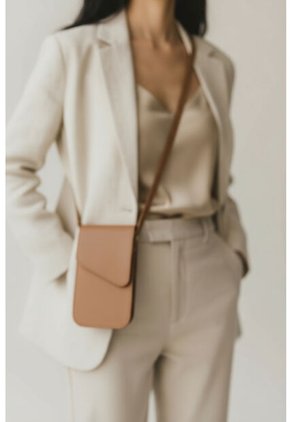 Bolso Bandolera Pequeño Manos Libres Portacelular Karla Chacon Geny Miel