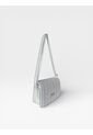 Bolso Bandolera Cartera Manos Libres Dama Mujer Karla Chacon Baru Plata de KARLA CHACON