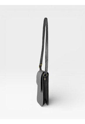 Bolso Bandolera Pequeño Manos Libres Portacelular Karla Chacon Geny Negro