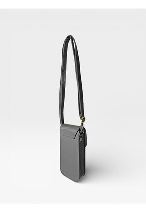 Bolso Bandolera Pequeño Manos Libres Portacelular Karla Chacon Geny Negro