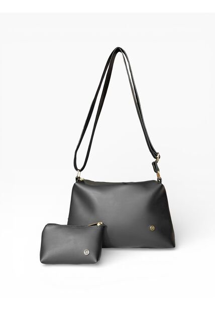 Bolso Bandolera Manos Libres De Dama Mujer Karla Chacon Cuba Negro