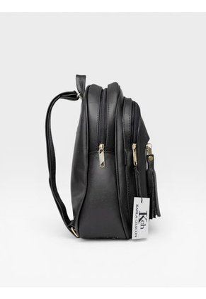 Bolso Morral Maletin Casual Mediano De Dama Mujer Karla Chacon Moka Negro