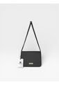 Bolso Bandolera Cartera Manos Libres Dama Mujer Karla Chacon Baru Negro de KARLA CHACON