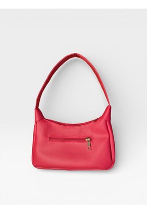 Bolso Beguette Dama Cartera Mujer Karla Chacón Praga Rojo
