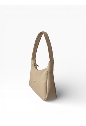 Bolso De Hombro Dama Cartera Mujer Karla Chacón Praga Beige