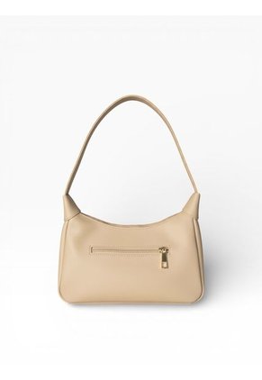 Bolso De Hombro Dama Cartera Mujer Karla Chacón Praga Beige
