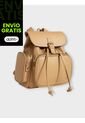 Bolso Maletin Morral Casual Para Mujer Con Herrajes Dorado Karla Chacon Abby Arena de KARLA CHACON