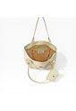 Bolso Tote Elegante Para Mujer Con Monedero Karla Chacon Gala Beige de KARLA CHACON