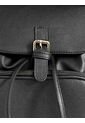 Bolso Morral Maleta Casual Para Mujer Con Herrajes Dorados Karla Chacon Abby Negro de KARLA CHACON