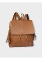 Bolso Maletin Morral Casual Mediano De Dama Mujer Karla Chacon Pace Miel de KARLA CHACON