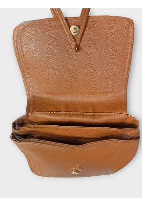 Bolso Maletin Morral Casual Mediano De Dama Mujer Karla Chacon Pace Miel