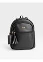 Bolso Morral Maletin Casual Mediano De Dama Mujer Karla Chacon Moka Negro de KARLA CHACON