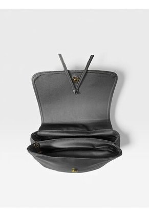 Bolso Morral Maletin Casual Mediano De Dama Mujer Karla Chacon Pace Negro