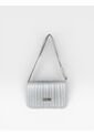 Bolso Bandolera Cartera Manos Libres Dama Mujer Karla Chacon Baru Plata de KARLA CHACON