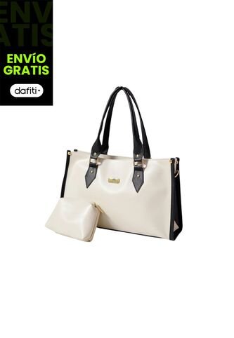 Bolso Dama Cartera Mujer Karla Chacon Cloe Negro KARLA CHACON
